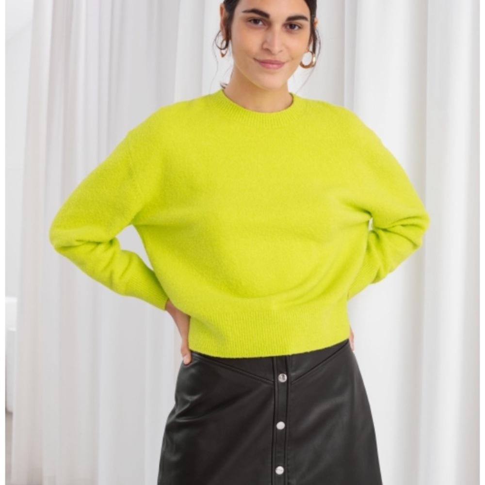 & Other Stories Textured Knit Sweater